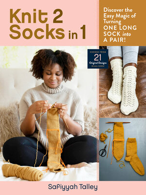 cover image of Knit 2 Socks in 1
